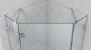 Stabilisationstange Eckig Glas-Wand 45° Grad glanzverchromt
Glasstärke 6mm bis 10mm
(Glashalter +/- 90° drehbar)