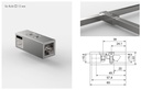 T-Verbinder für Stabilisationsstange eckig mattverchromt
T-Verbinder für 2 Stabistangen 15x15mm