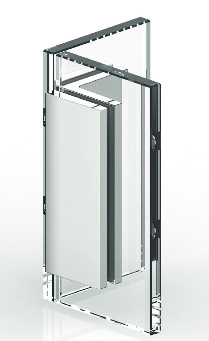 Winkelverbinder TURA Glas-Glas 90° glanzverchromt
Glasstärke 8/10/12mm Tragfähigkeit bei 2 Bänder max. 70kg