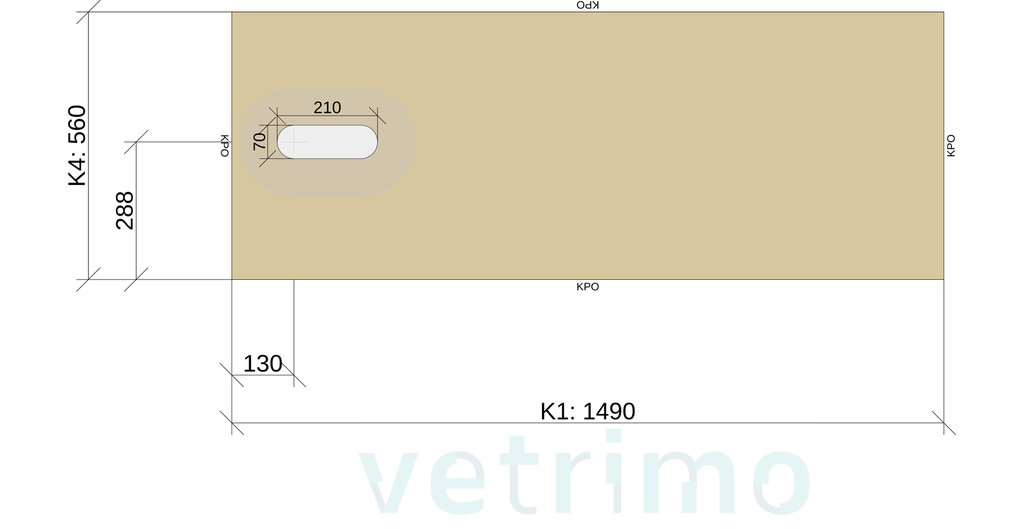 Küchenrückwand auf Mass