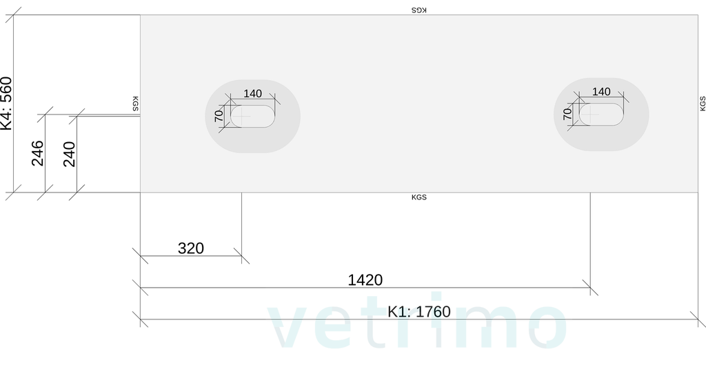 Küchenrückwand auf Mass