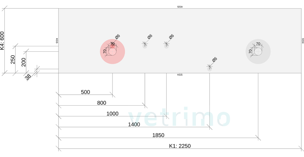Küchenrückwand auf Mass