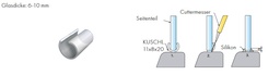 [KUSCHL15.5X12.6X20] Schlauchstück (1,5mm) für Kantenschutz
Stück 20mm lang