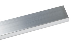 [Oberproabblank60-4] Aluminium Klemmdeckel/ 60mm breit/ Farbe Alu blank