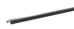 [bg71.03.8660.0] Kantenschutzprofil für VSG 13,52mm lfdm Alu eloxiert Edelstahloptik mit Doppelklebeband, 1 Mtr