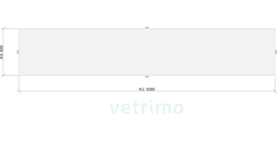 [1P14BEJD] Küchenrückwand auf Mass