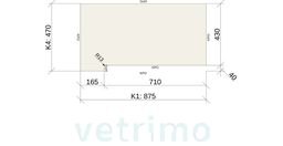 [J3WIEQEP] Glasrückwand auf Mass