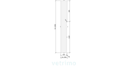 [L43VR1PY] ESG Glas auf Maß